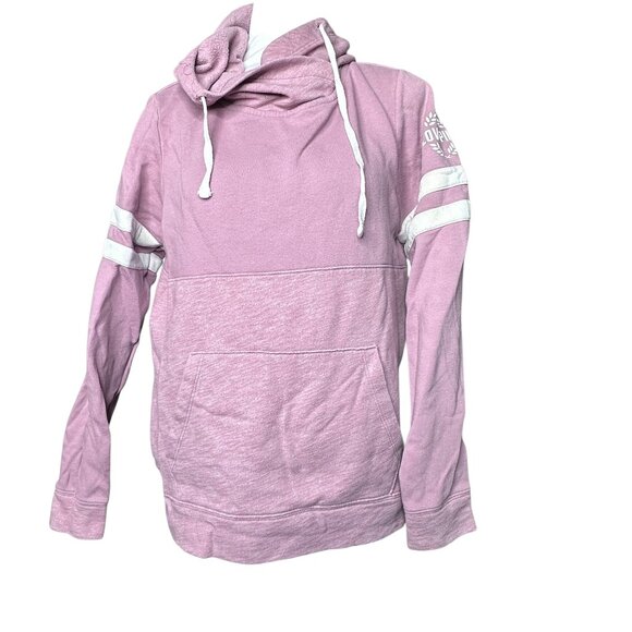 PINK Victoria's Secret hoodie mauve Small LOVE PINK - Picture 1 of 3